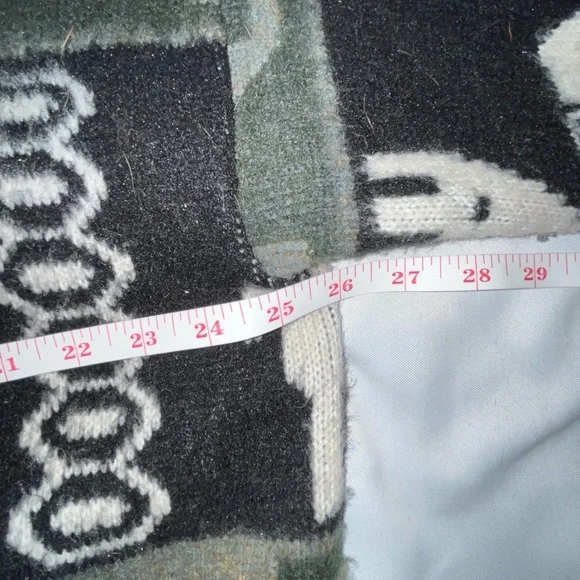 Vintage Ruminahui Wool Ecuadorian Button Down Cardigan Sweater Pockets Size XL